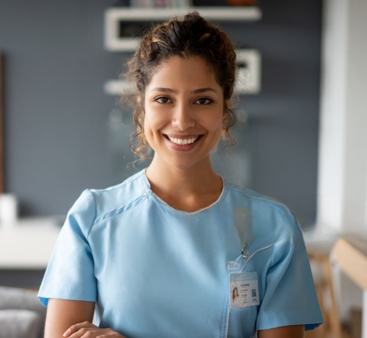 Skilled healthcare professional providing patient care at Healthify Care